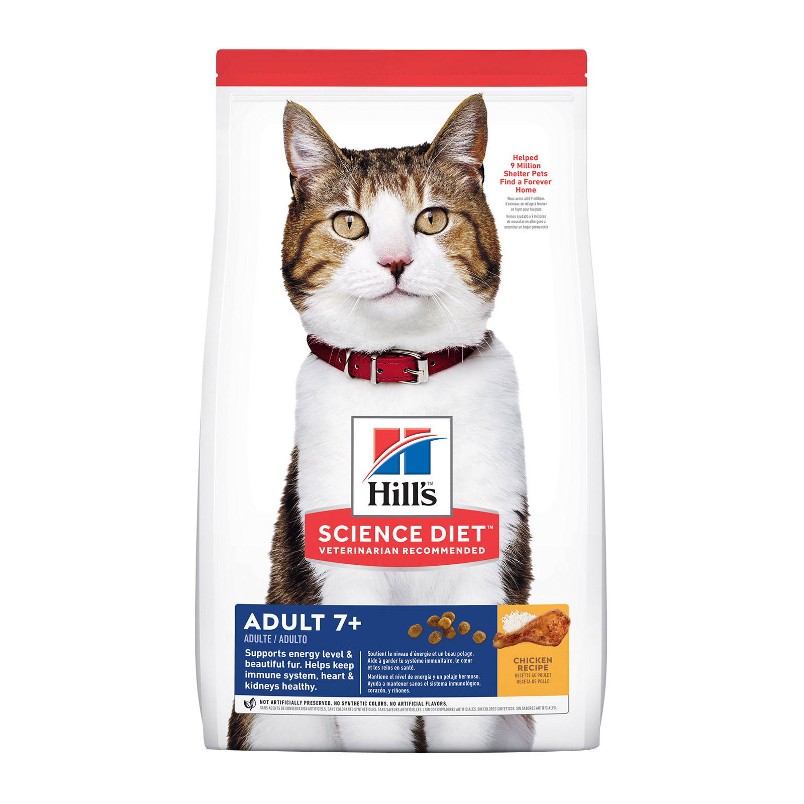 Hill's Science Diet Adult 7+ Chicken Senior Dry Cat Food