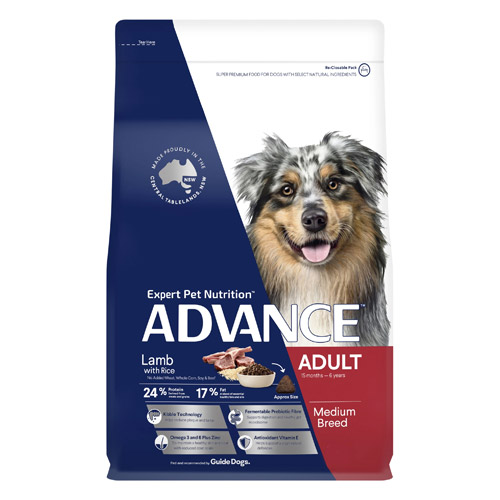 Advance Turkey With Rice Medium Breed Adult Dog Dry Food