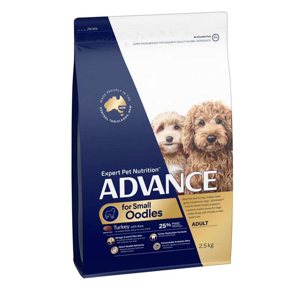 Advance Oodles Adult Small Breed Turkey with Rice Dry Dog Food