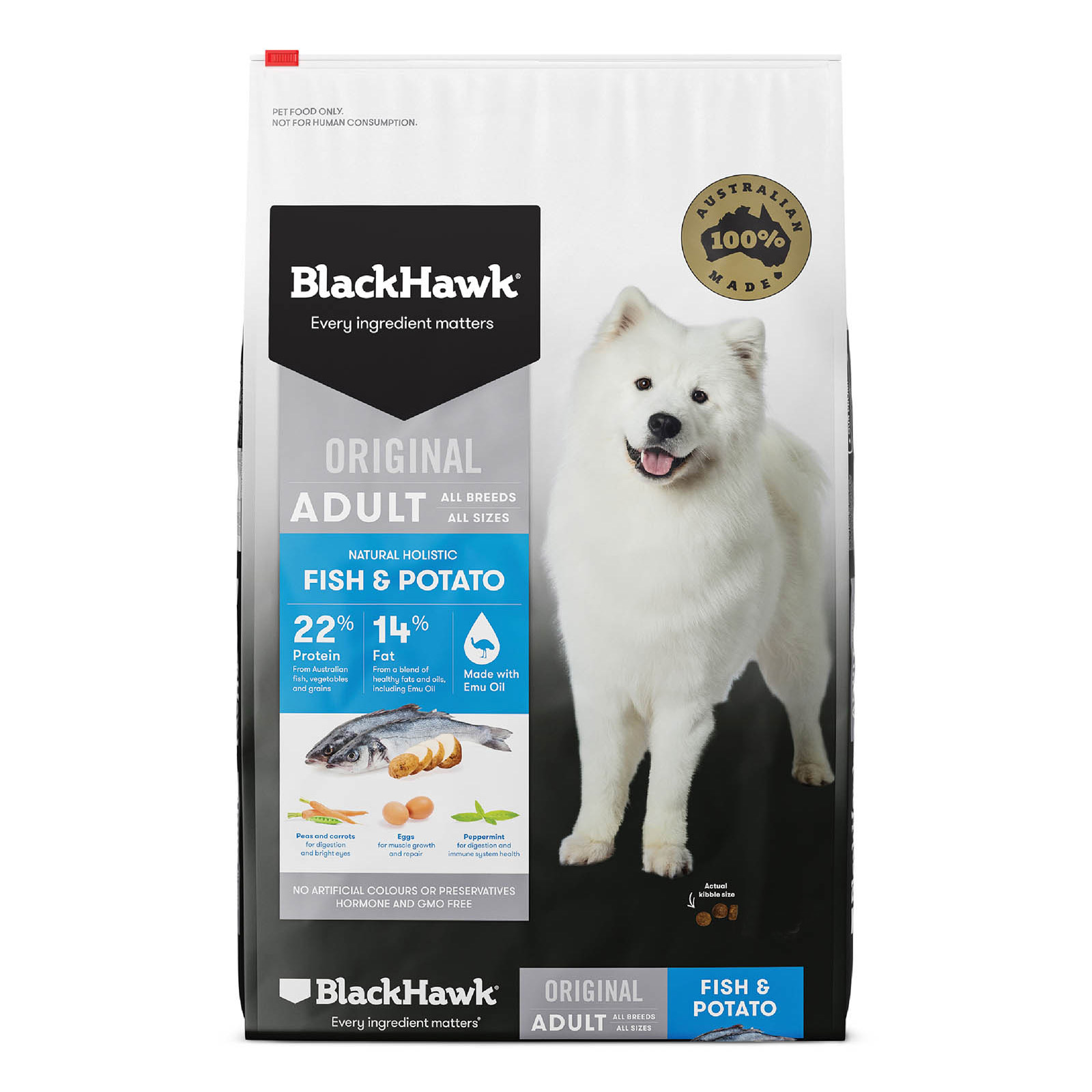 Black Hawk Fish & Potato Adult Dog Dry Food