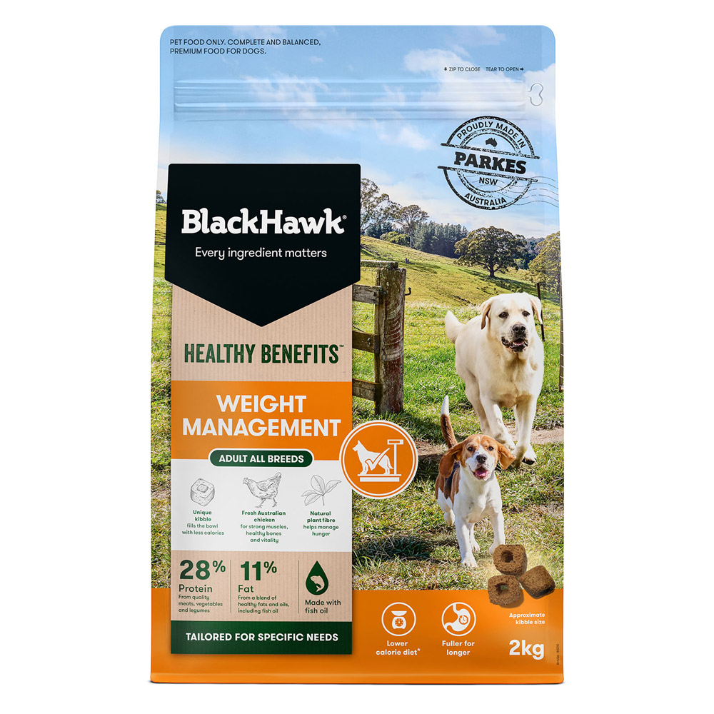 Black Hawk Healthy Benefits Weight Management Adult Dry Dog Food