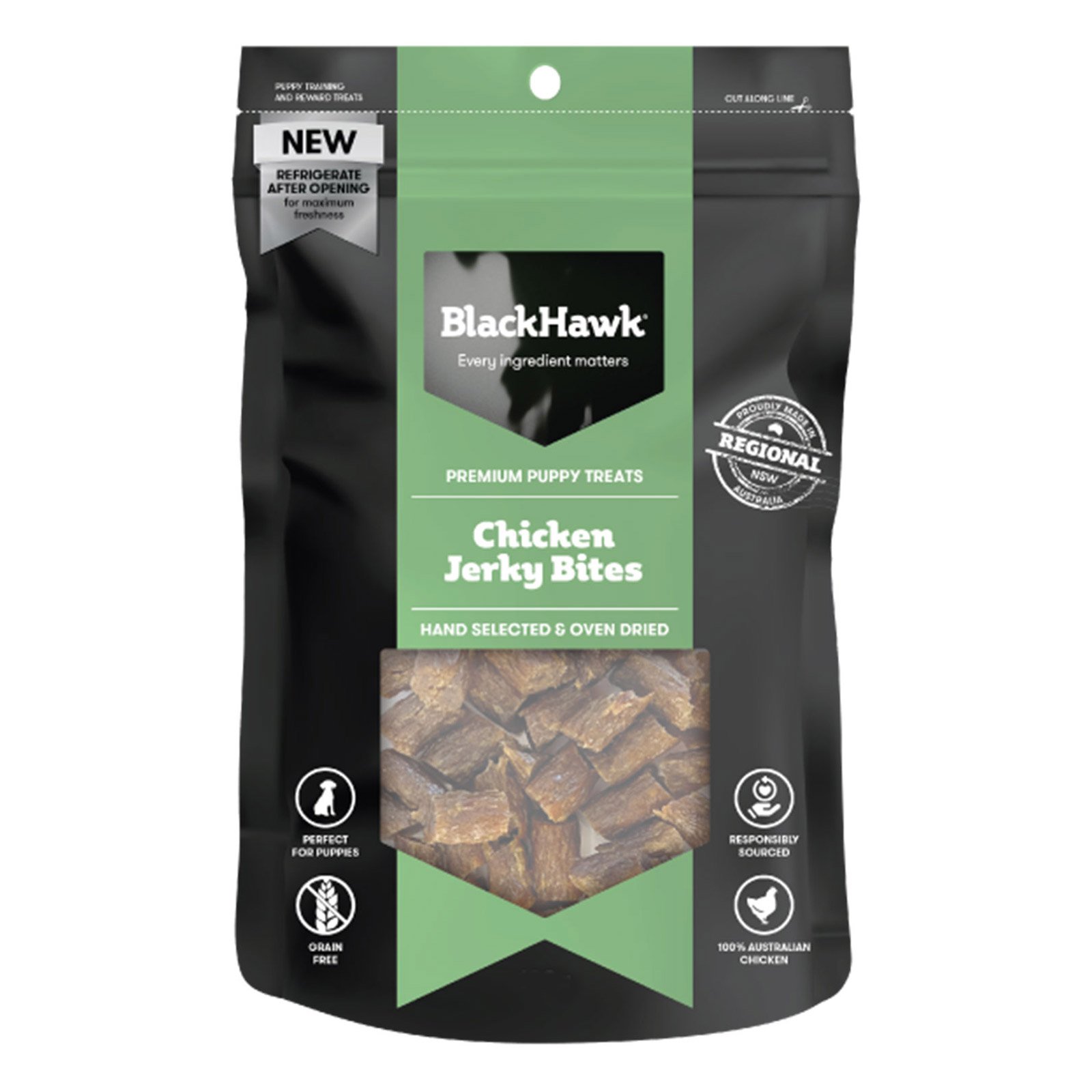 Black Hawk Puppy Chicken Jerky Bites