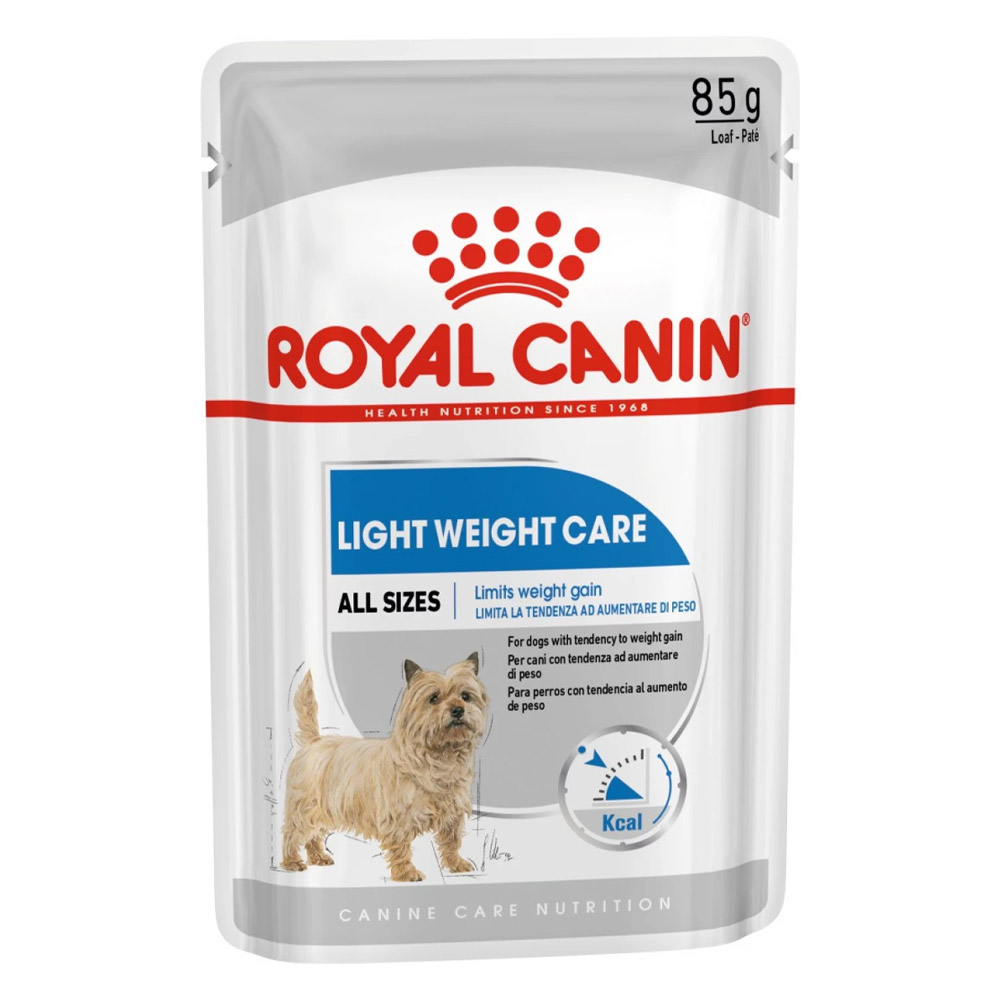 Royal Canin Light Weight Care Adult Loaf Pouches Wet Dog Food 85 Gms