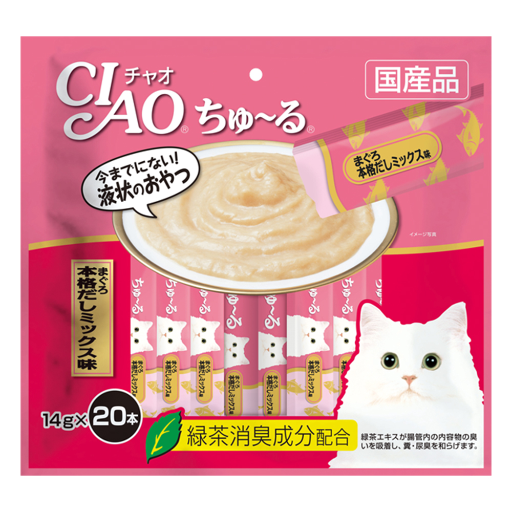 Ciao Churu Tuna Japanese Broth Flavor