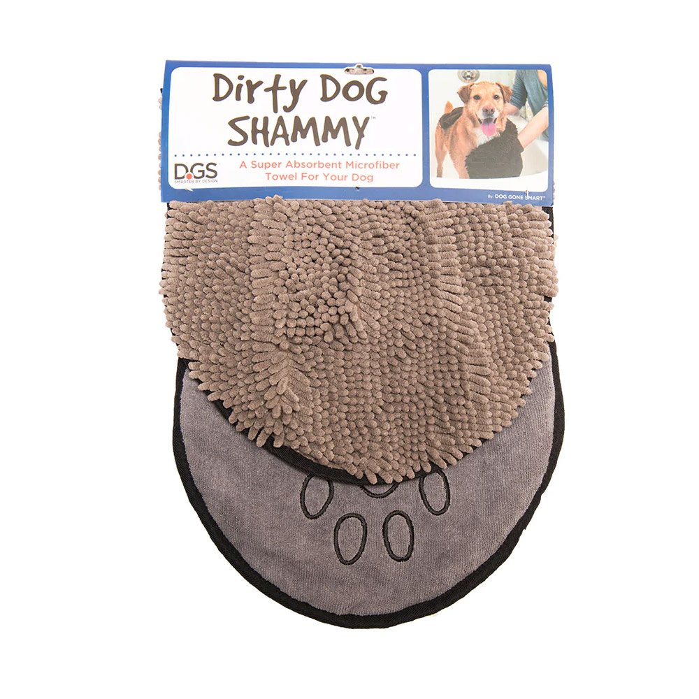 DGS Dirty Dog Shammy Towel Grey
