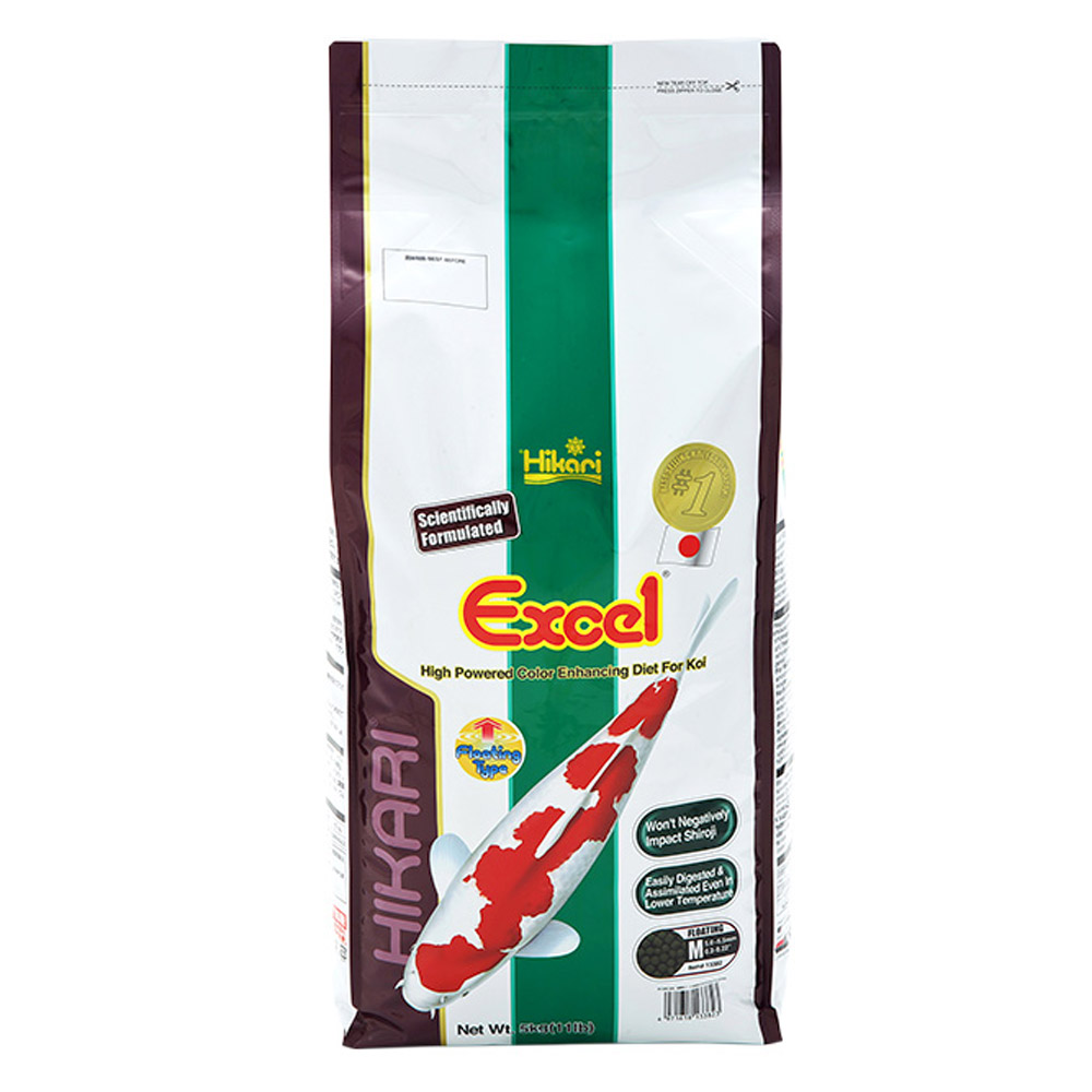 Hikari Excel High Powered Color Enhancing Koi Fish Food Medium