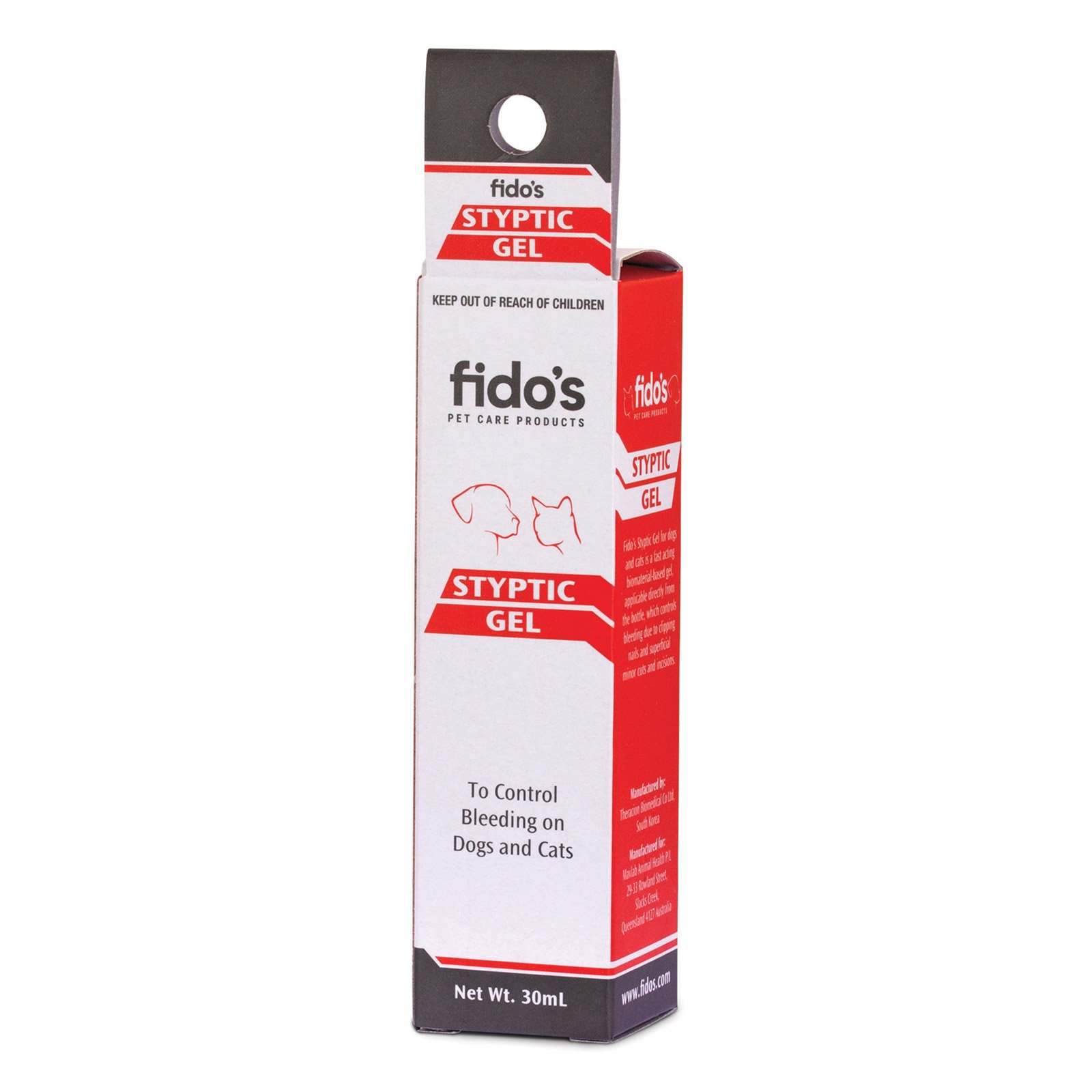 Fido's Styptic Gel
