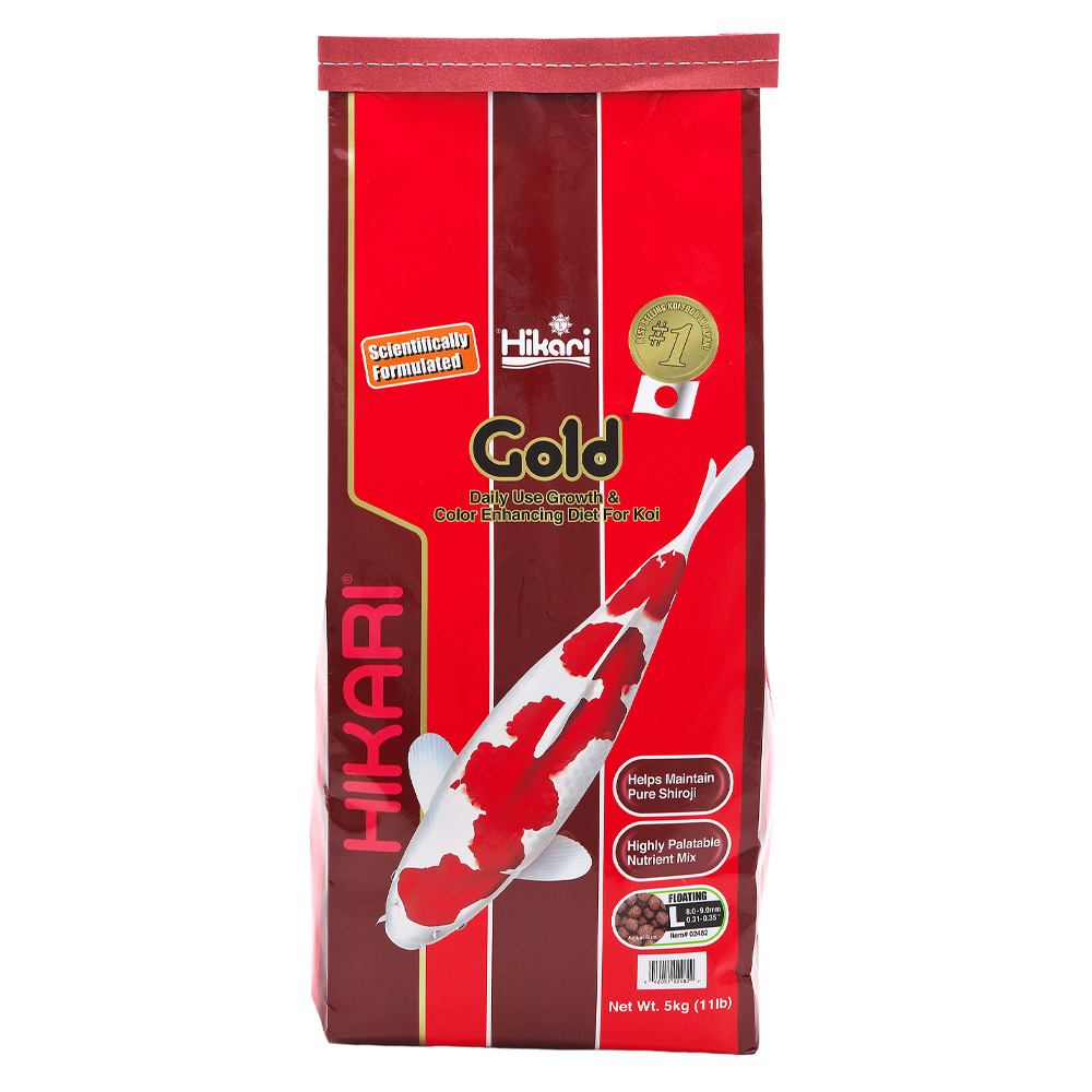 Hikari Gold Daily Use Growth & Color Enhancing Koi Fish Food Large