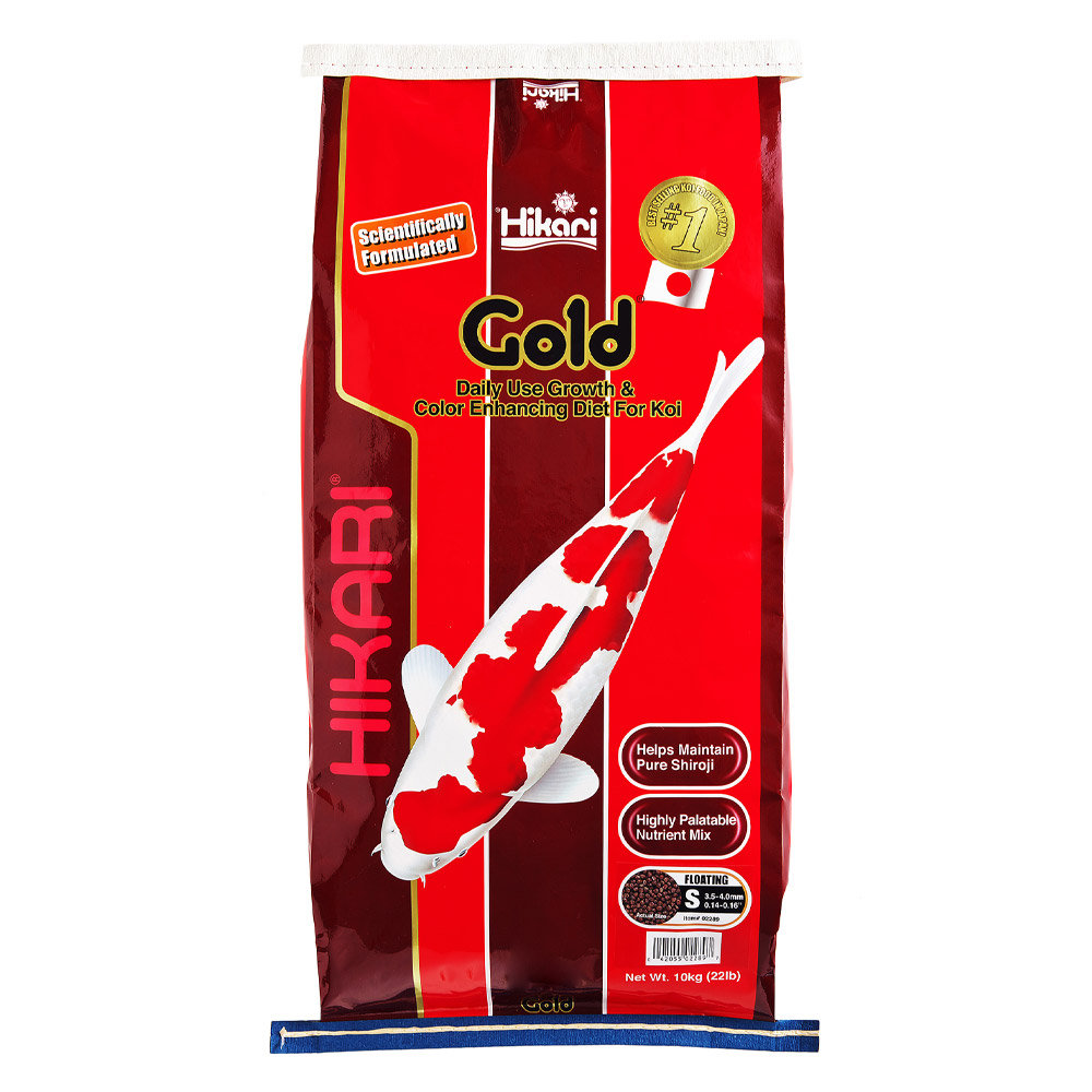 Hikari Gold Daily Use Growth & Color Enhancing Koi Fish Food Small