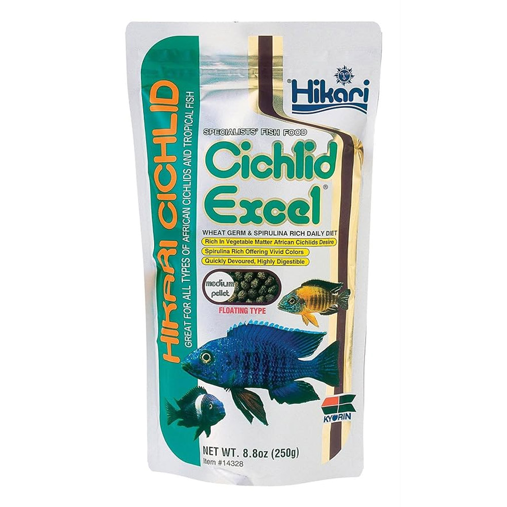 Hikari Floating Cichlid Excel Pellet Fish Food Medium