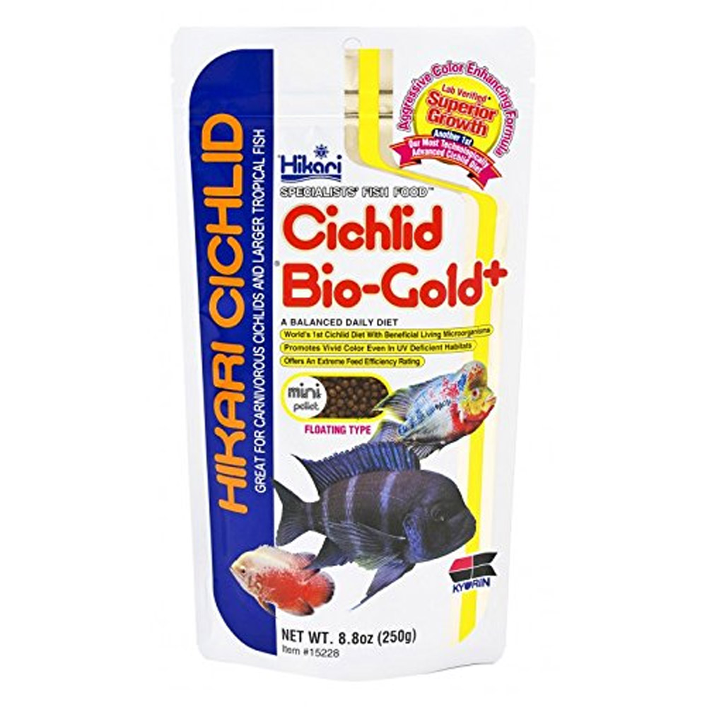 Hikari Cichlid Bio-Gold+ Fish Food Mini