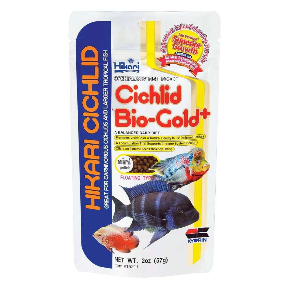 Hikari Cichlid Bio-Gold+ Fish Food Mini