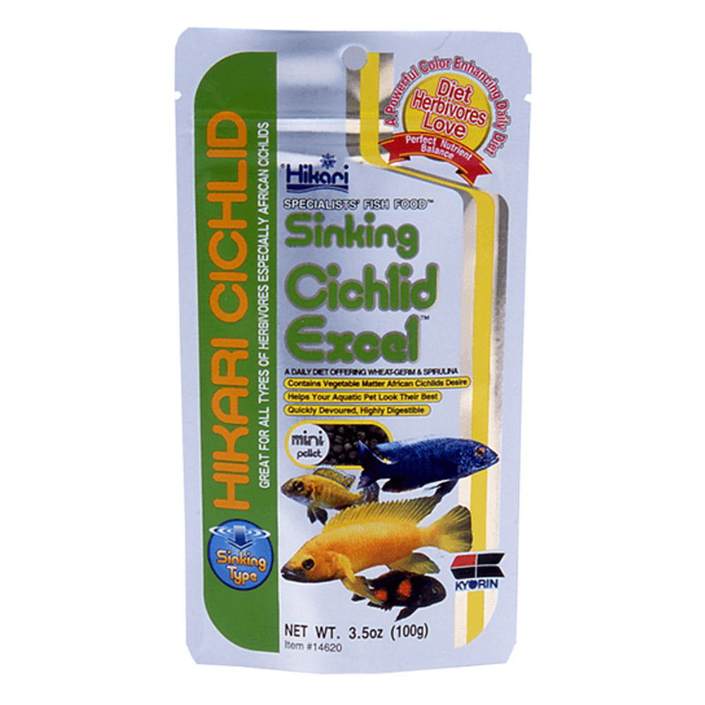 Hikari Sinking Cichlid Excel Fish Food Mini