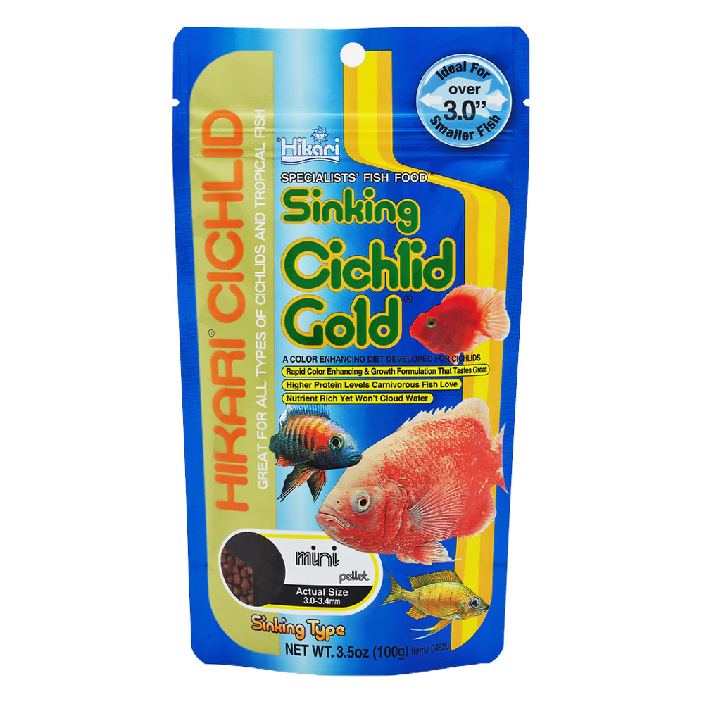 Hikari Cichlid Gold Sinking Fish Food Mini
