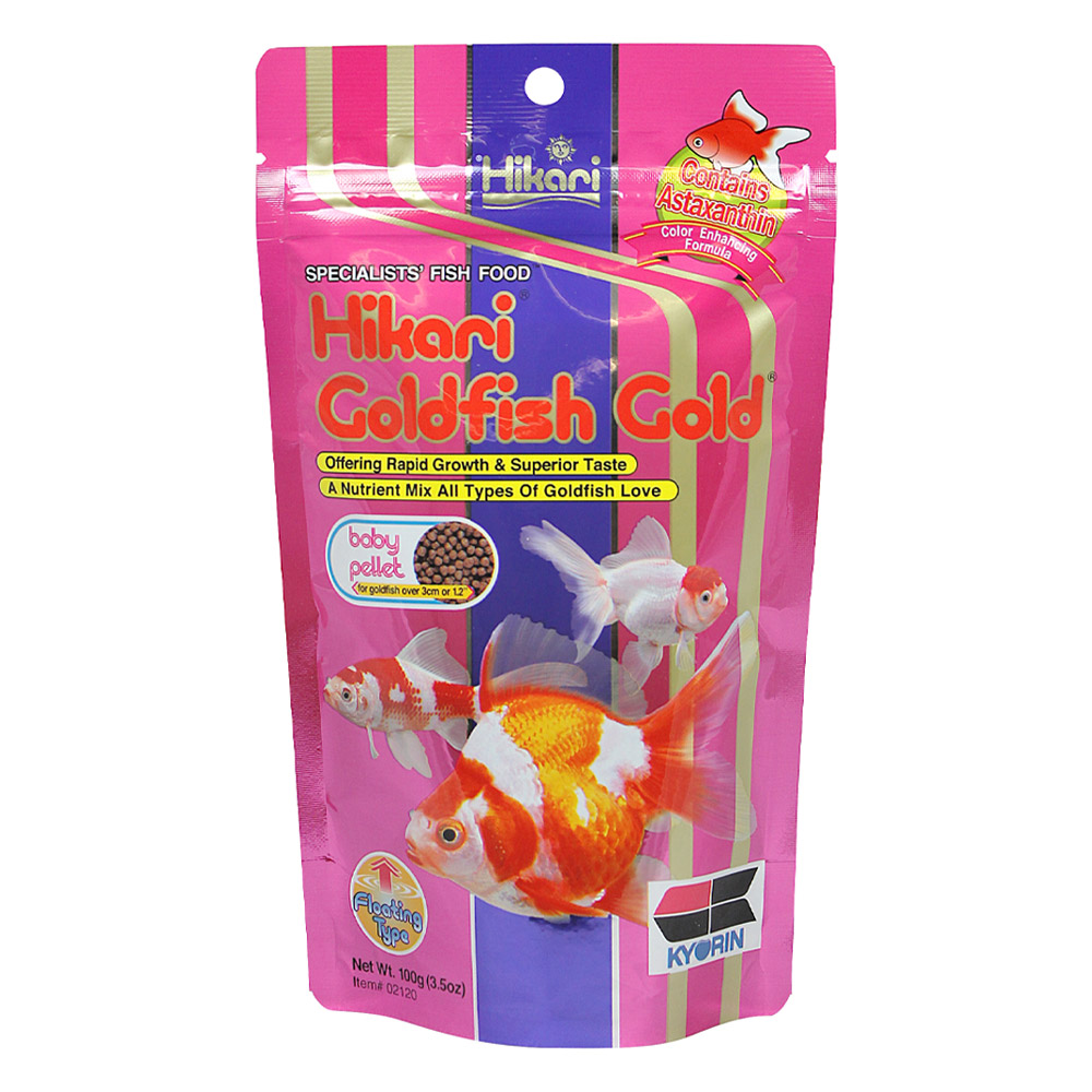 Hikari Goldfish Gold Color Enhancing Fish Food Baby