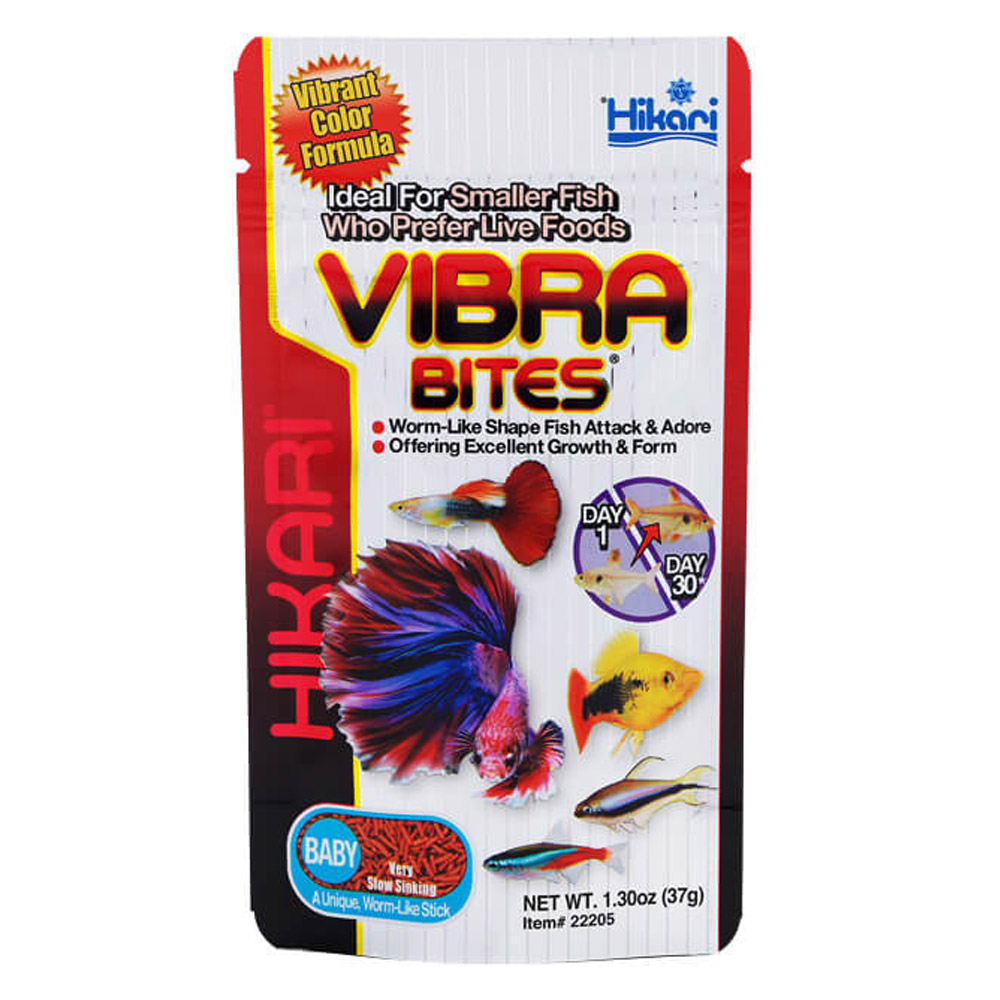 Hikari Vibra Bites Vibrant Color Smaller Fish Food Baby