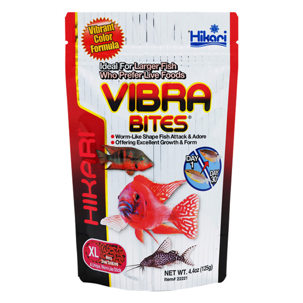 Hikari Vibra Bites Vibrant Color Larger Fish Food XLarge