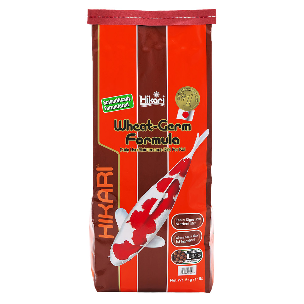 Hikari Wheat-Germ Formula Daily Use Maintenance Koi Fish Food Large