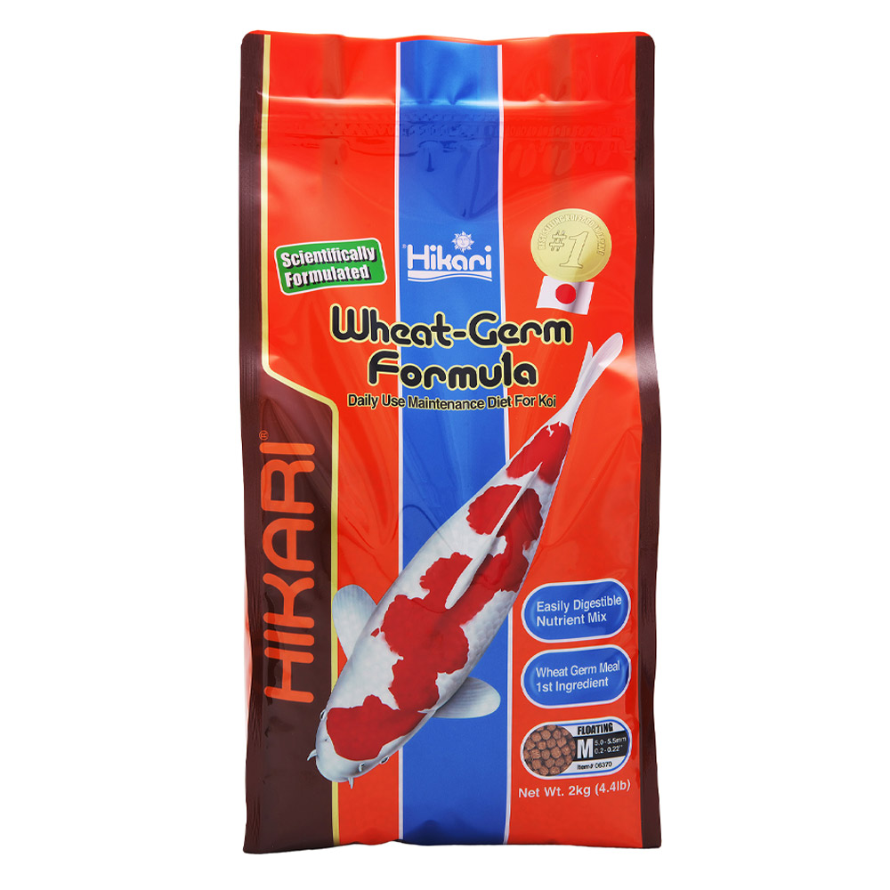 Hikari Wheat-Germ Formula Daily Use Maintenance Koi Fish Food Medium