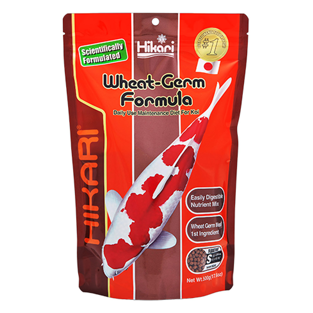 Hikari Wheat-Germ Formula Daily Use Maintenance Koi Fish Food Small