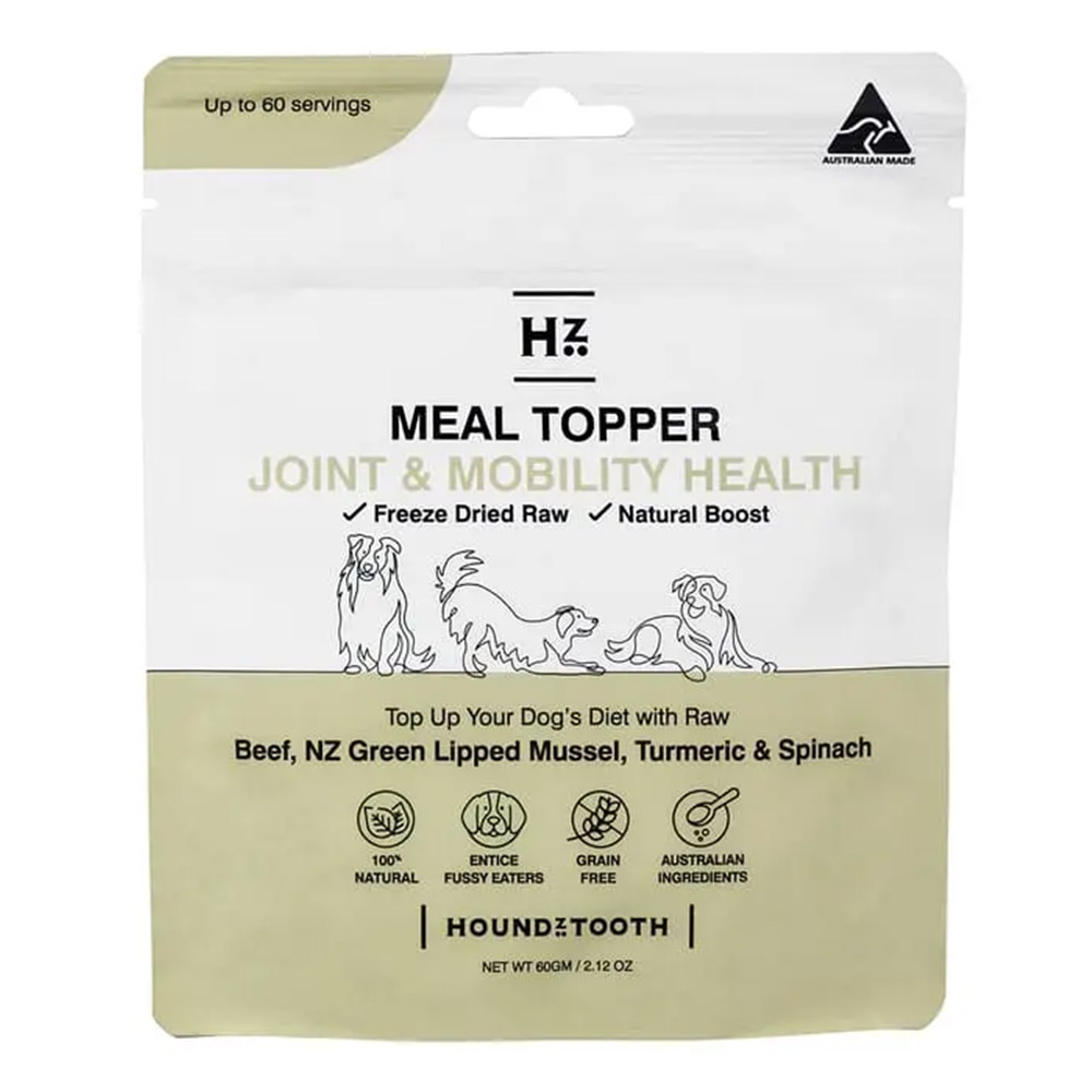 Houndztooth Joint & Mobility Health Natural Raw Boost Meal Topper for Dogs