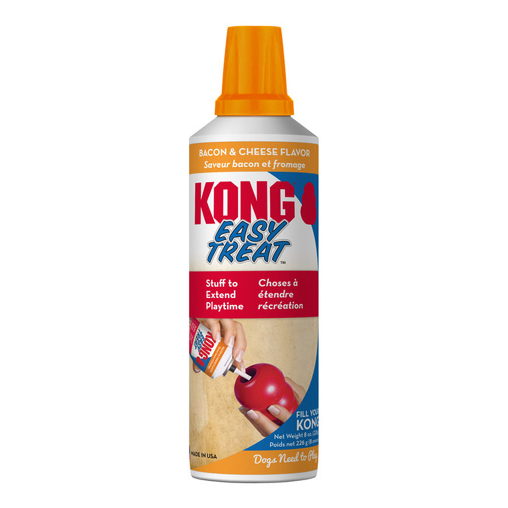 KONG Easy Treat Bacon and Cheese Recipe Paste for Dogs
