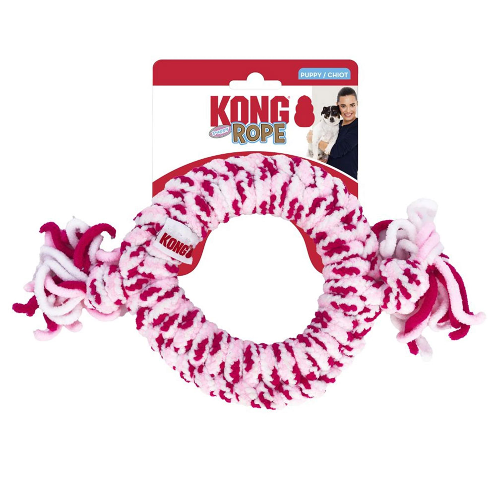 KONG Rope Puppy Toy for Dogs Ring