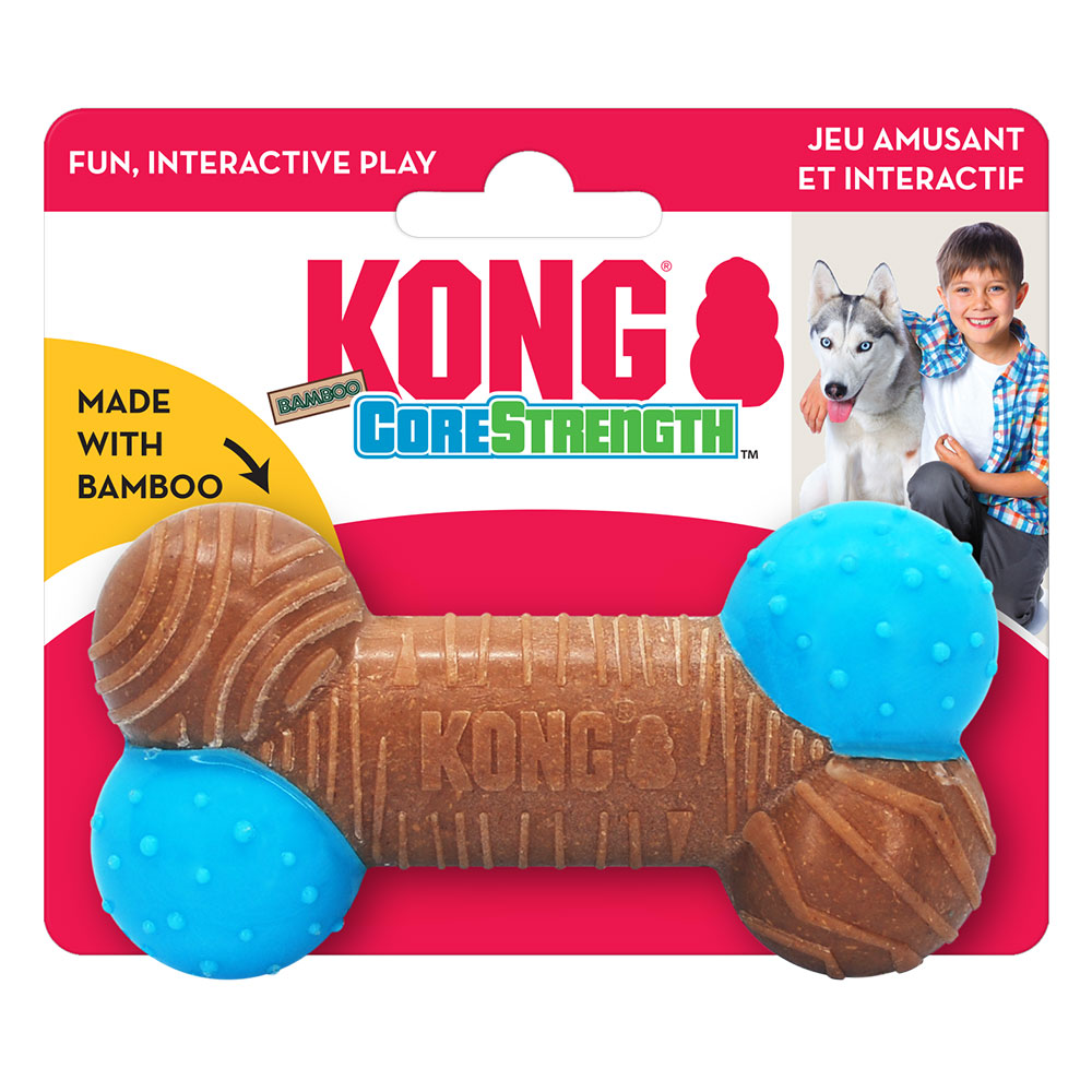 KONG Corestrength Bamboo Toy for Dogs Bone