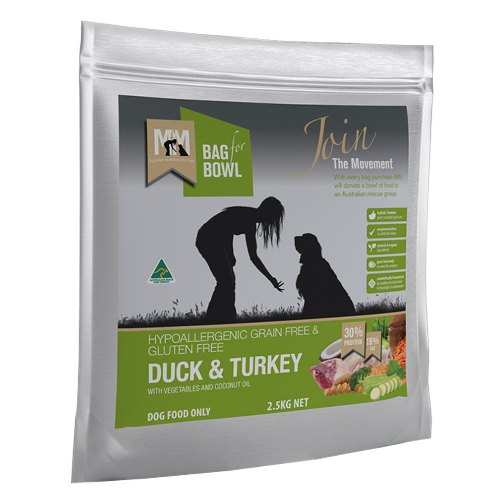 Meals for Mutts (MFM) Duck & Turkey with Vegetables and Coconut Oil Dry Dog Food