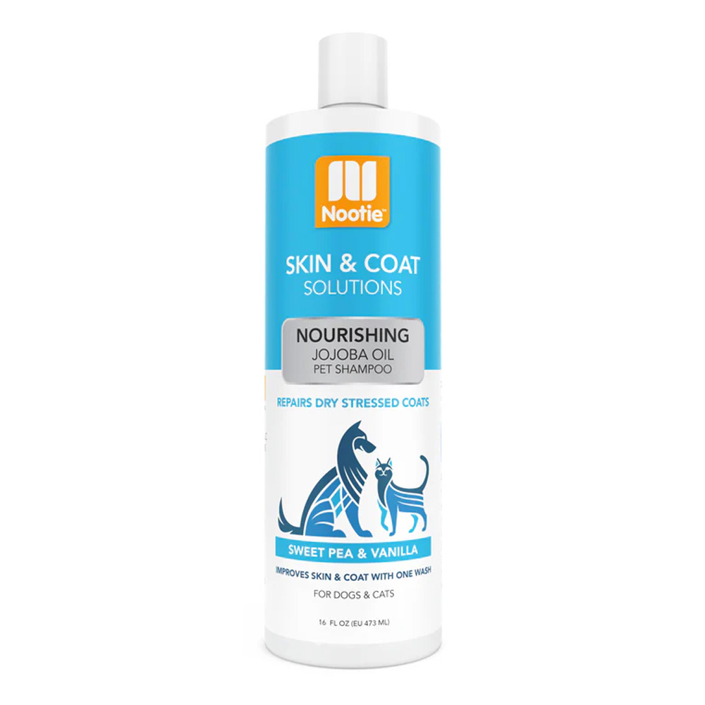Nootie Skin & Coat Solutions Nourishing Sweet Pea & Vanilla Shampoo for Dogs & Cats