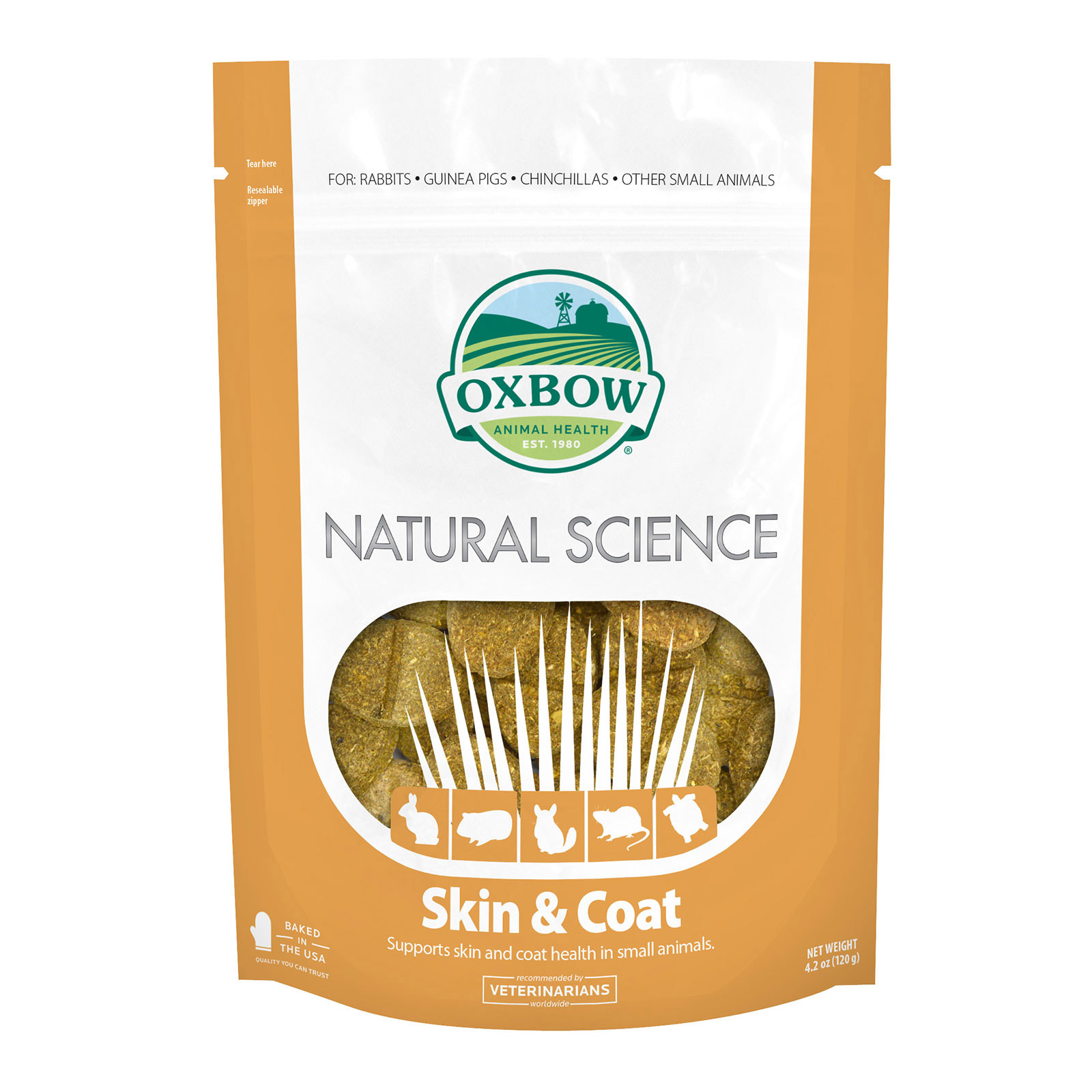 Oxbow Natural Science Skin & Coat Supplement