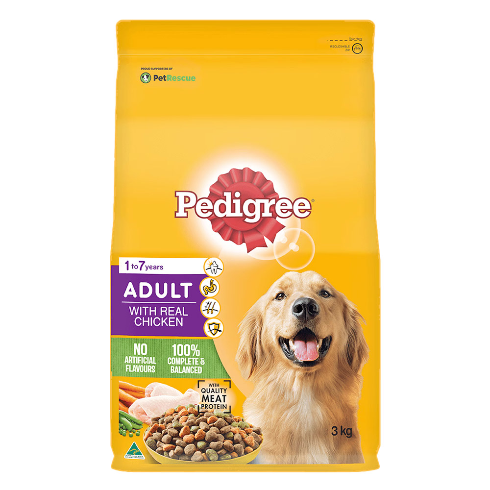 Pedigree Real Chicken Adult Dry Dog Food