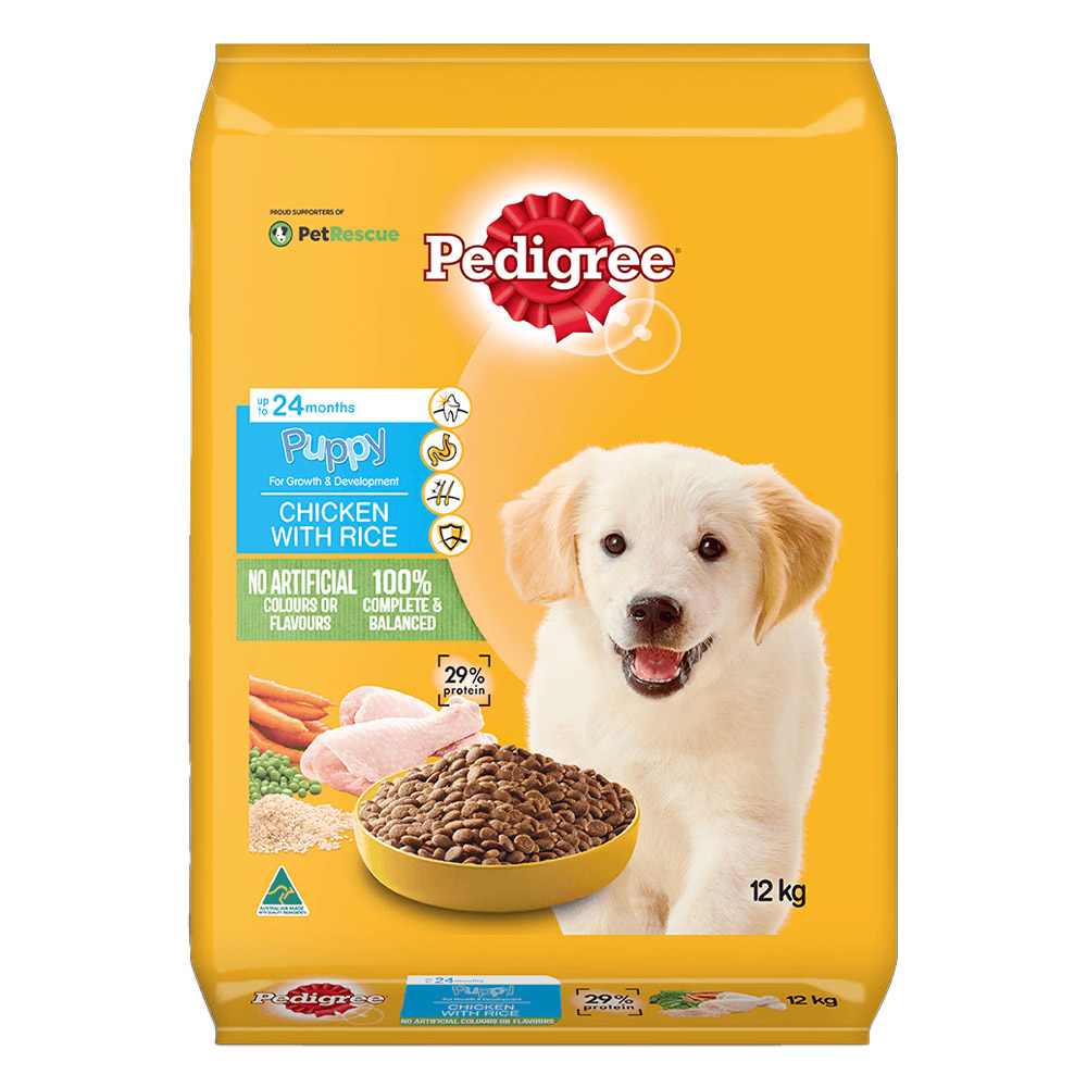 Pedigree Puppy Chicken with Rice Dry Dog Food