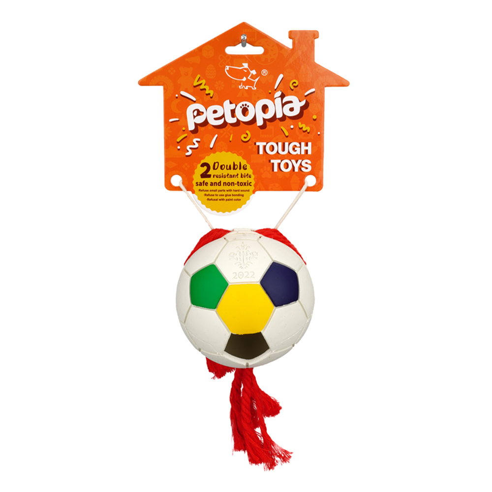 Petopia Ultra Tough Dog Toy Football Game Large