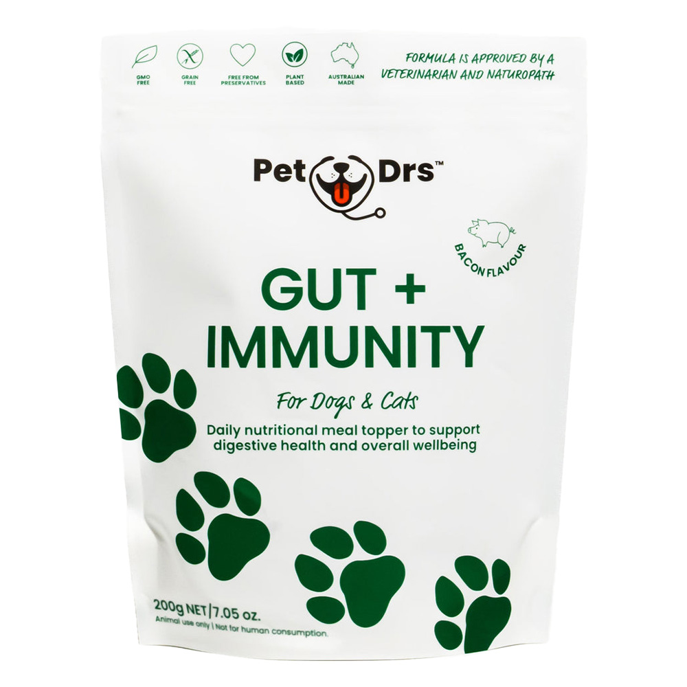 Pet Drs Gut + Immunity Supplement for Dogs & Cats