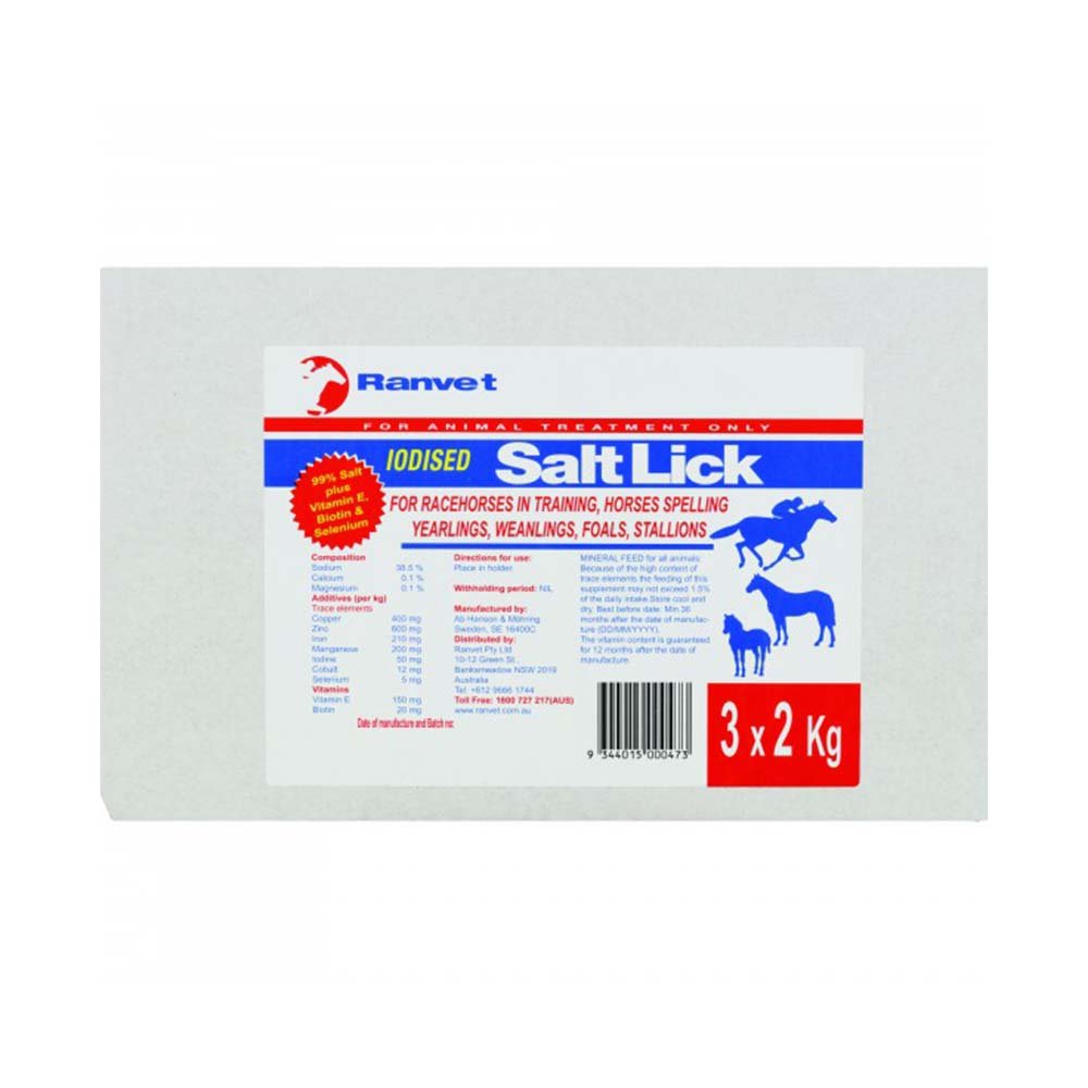 Salt Lick 2kg x 3pk