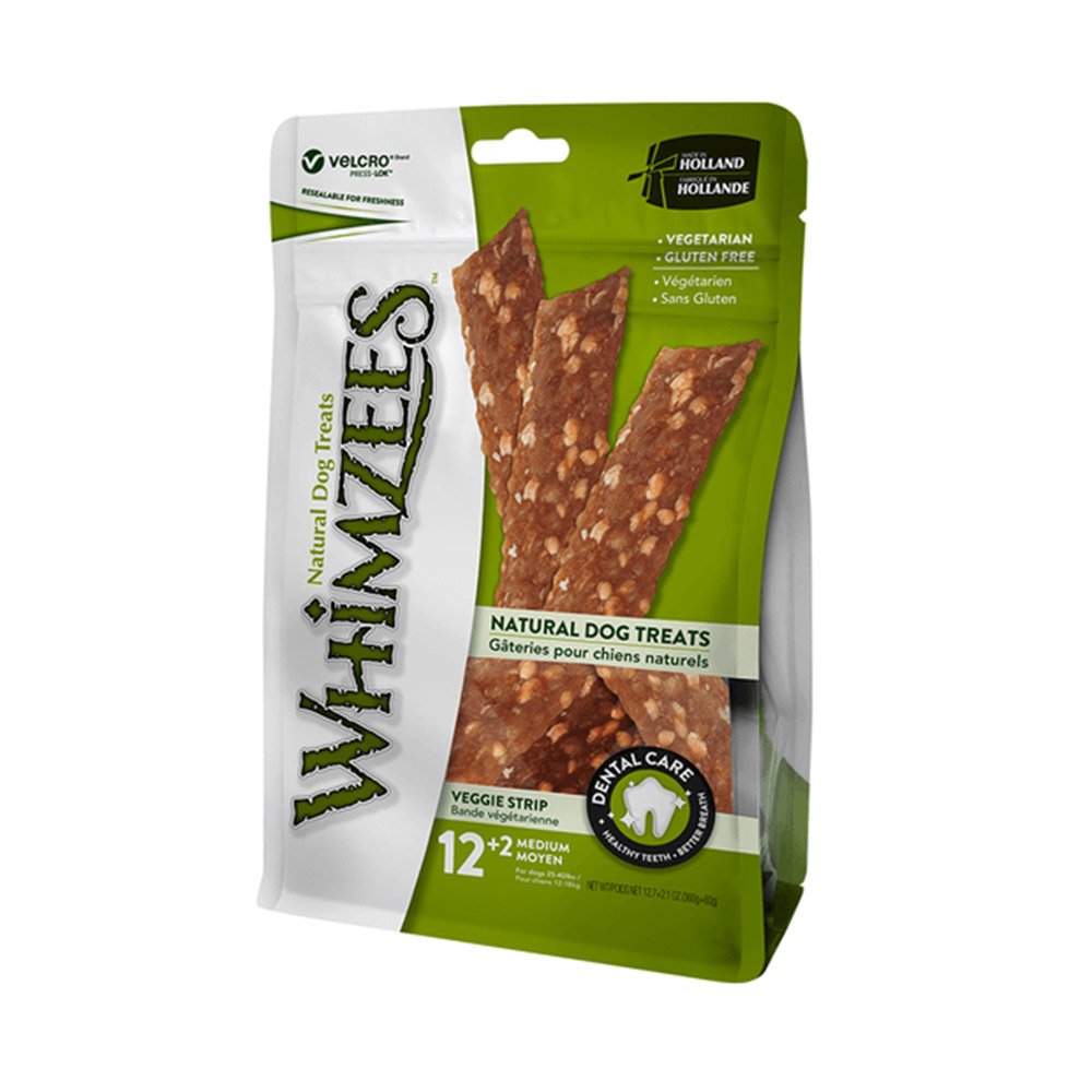 WHIMZEES Veggie Strip Dog Treats Medium