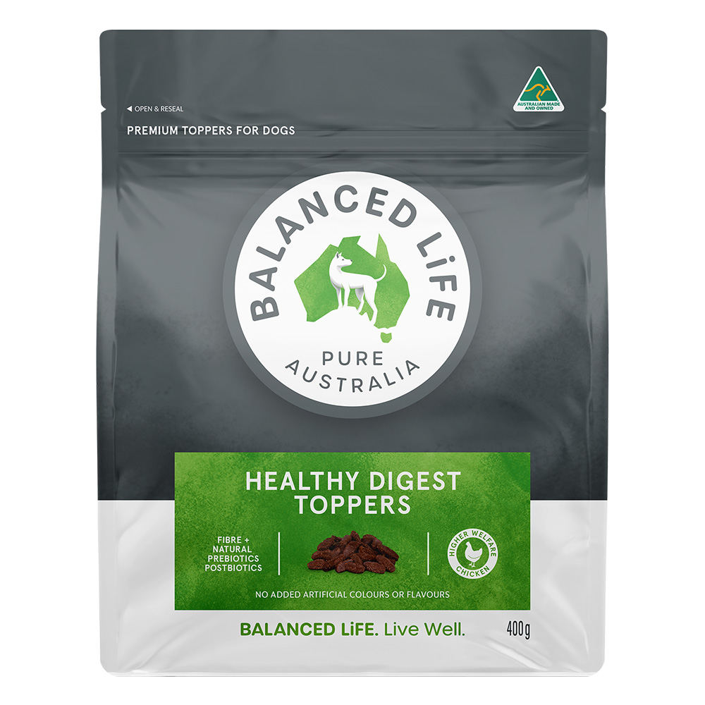 Balanced Life Healthy Digest Premium Toppers for Dogs
