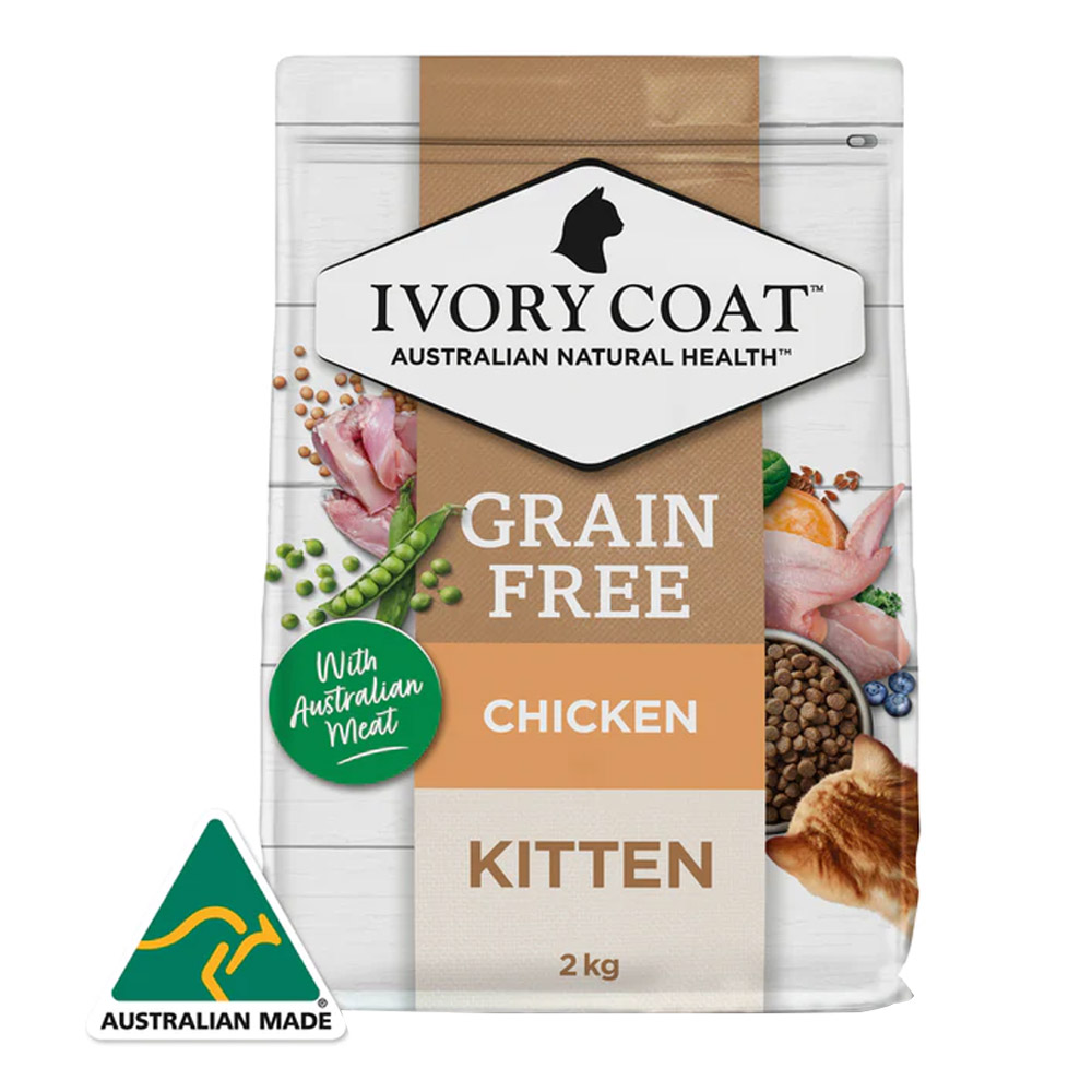 Ivory Coat Grain Free Kitten Chicken Dry Cat Food