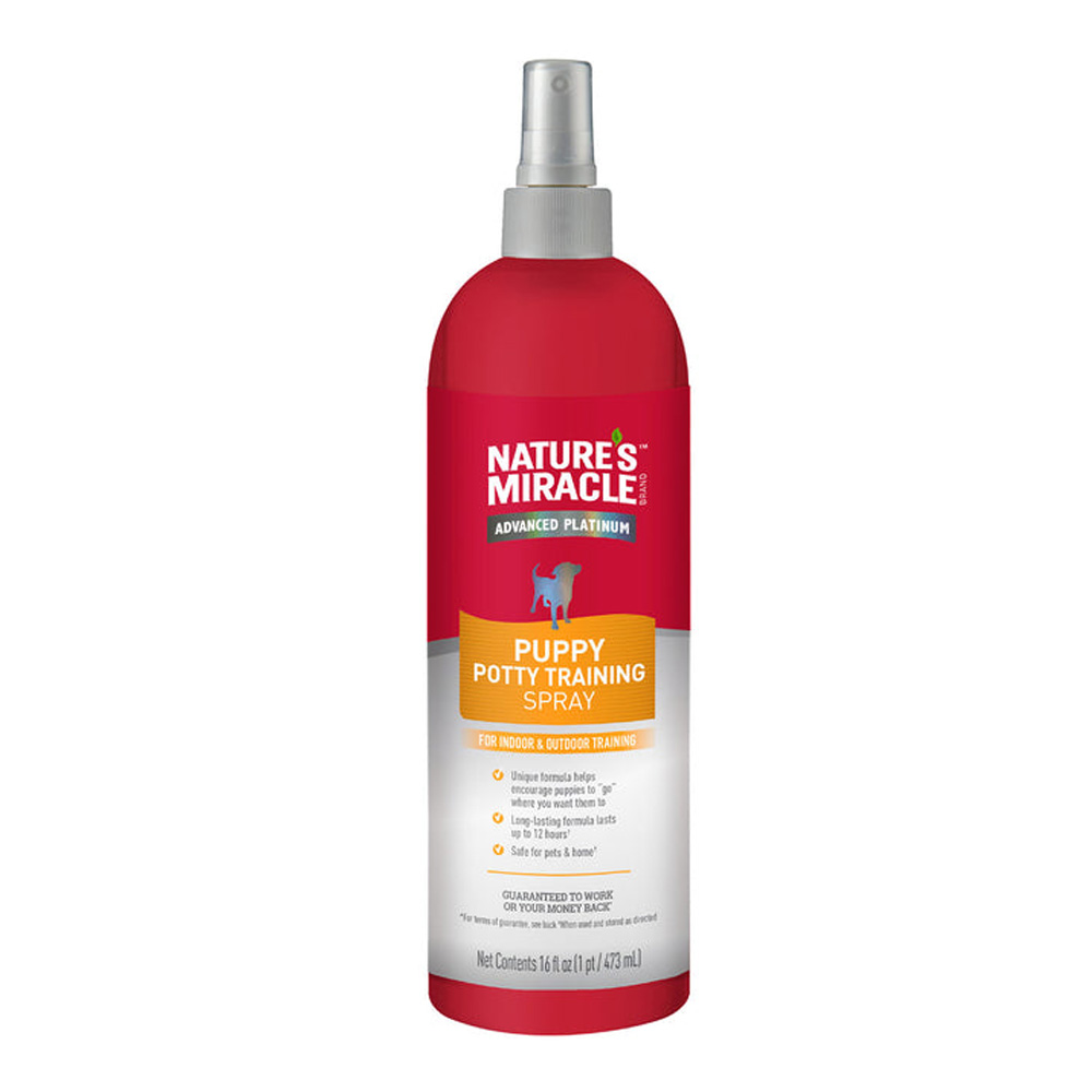 Nature's Miracle Advanced Platinum Potty Training Spray for Puppy